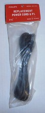 Phillips #973 Replacement Power Cord, 6 Feet, 2 Prong AC, BRAND NEW SEALED picture