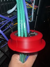 Cable Comb - Pull Through Ethernet Network Cat5/6 Cable Management 16 slot picture