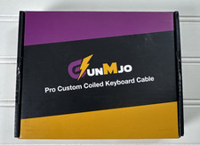 GunMjo Pro Custom Coiled USB C Cable for Gaming Keyboard New Unopened SHIPS FREE picture