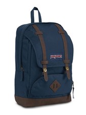 JanSport Cortlandt Laptop Backpack Black 15” Laptop School Travel Daypack, Navy picture