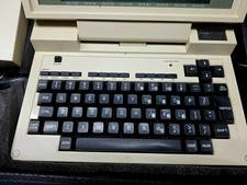 RARE Tandy 200 Portable Computer + Working Disk Drive 26-3808 Manuals Case TESTE picture
