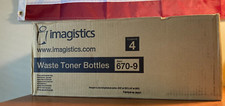 IMAGISTICS 670-9 ---4 WASTE TONER BOTTLES IN ONE BOX picture