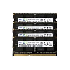 Samsung 4x4GB 2RX8 DDR3 1333MHz PC3-10600S 204PIN SO-DIMM Laptop RAM Memory CL9 picture