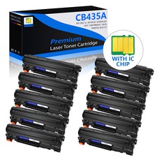 10PK Black CB435A 35A Toner Cartridge For HP LaserJet P1005 P1006 P1003 P1004 picture