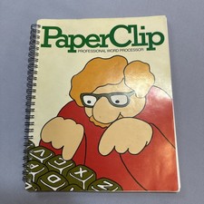 PaperClip Professional Word Processor PET,CBM Commodore 64 Owners Manual Only picture