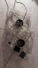 Rosewill DF1202512SELN 120mm x 25mm 12V Clear + Black  Case 3-Pack Fan picture