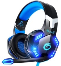 New Sealed Kotion Each Pro Gaming Headset - G9000 - Gold Plated 3.5mm 4-pin plug picture