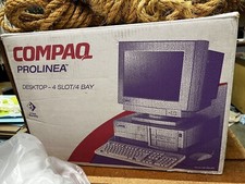 COMPAQ PROLINEA 5133 Model 1200 Box Only no foam picture