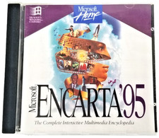 Microsoft Encarta 95 CD-ROM Windows  Interactive Encyclopedia 1995 Complete picture