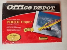 Office Depot Premium High Gloss Photo Paper, 30 sheets 4