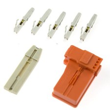 10pcs LC MM Fiber Optic Quick Connectors Multi Mode Fiber Mechanical Fast Con... picture