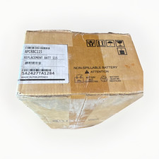 APC Replacement Battery APCRBC115 Non-Spillable Brown Made in Philippines picture