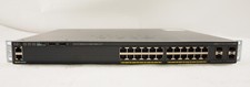 Cisco Catalyst WS-C2960X-24PS-L V02 24 GigE PoE+ 370W Ethernet Switch picture
