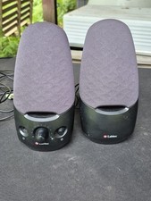 Labtec Spin 75 Multipurpose Stereo Speakers S-0082A Black No Plug picture