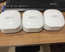 eero 6+ Dual Band AX3000 Wi-Fi 6 Router Mesh System - White (3-Pack) picture