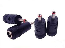 12pcs DC Power Adapter 5.5x2.1mm Female Jack to 3.5x1.35mm Male Plug Electric... picture