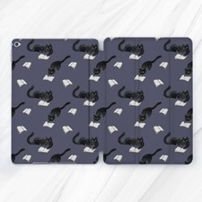 Black Cats Books Funny Animal Case For iPad 10.2 Pro 13 Air 5 13 11 Mini 7 10.9 picture