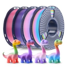 250g Rainbow PLA Filament 1.75mm Bundle, SUNLU 3D Printer Filament Neatly Wo... picture