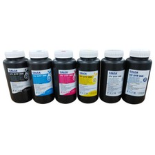 UV/UVDTF Ink For Epson Printheads, Bottle of 1L, For Crystal Label Sticker Print picture