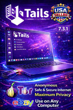 Bootable USB Prepared with Tails® Linux 7.3.1 Live OS 32 GB picture