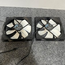 Fractal Design Silent Series R2 PC Case Fans 3-Pin Black White Cooling Lot 2 picture