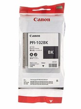 GENUINE Canon PFI-102 Black for imagePROGRAF iPF500 iPF600 iPF700 iPF760 iPF765 picture