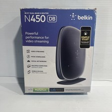 Genuine Belkin (N450) Wi-Fi Dual Band Version 3143 N Router For Video Streaming picture