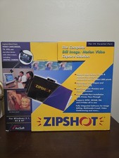 Vtg 90's Arcsoft Zipshot Open Box Digitizer Serial Parallel Port Camera Capture  picture