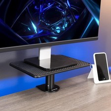 Clamp-On Universal Height Adjustable Ergonomic Computer Monitor Laptop Riser picture
