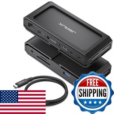 Jsaux 11 In 1 Usb C Docking Station For Handheld Gaming 8K Hdmi And Displayport picture