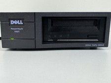 Dell PowerVault 100T DDS4 External SCSI Tape Drive STD6401LW w/ CD Manual Tested picture