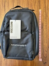 Incase Facet Backpack 20L Black Tech Laptop Bag NWT ActiveCampaign Logo picture