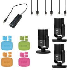 3 Rode NT-USB Mini with USB Hub, Rode Colors and Cloth picture