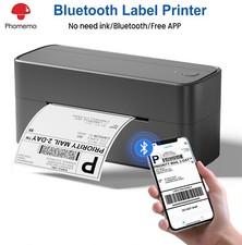 Phomemo Bluetooth 4x6 Shipping Label Printer Thermal Printer for USPS FedEx lot picture