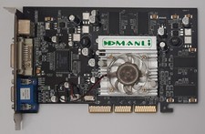 Manli Radeon 8500 VIVO AGP Graphics Card (ATI, 64MB, Retro, 2003) picture