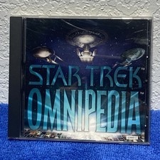 Star Trek Omnipedia Computer Interactive CD Vintage 1995 picture
