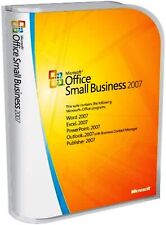 Microsoft Office Small Business 2007 Word Excel Outlook PowerPoint w/ License picture