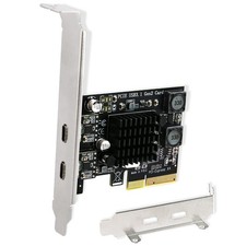 2x 10gbps Max Speed Usb-c Ports Pcie Usb 3.1 Gen 2 Expansion Card for Windows, M picture
