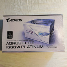GIGABYTE AORUS ELITE ICE PSU - 1000W 80 PLUS Platinum Certified picture
