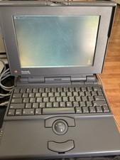 Macintosh Powerbook 145. Working, With Cords, Bag And StyleWriter II - Vintage picture