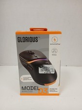 Glorious Model D3 Wireless RGB Ergonomic Gaming Mouse, Black  *NO DONGLE* picture