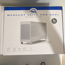 NEW OWC Mercury Elite Pro Dual RAID 8TB USB 3.0/eSATA Sealed picture