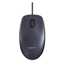 Logitech B100 (910-001439) Optical USB Mouse for Laptop, PC & Chromebook, Black picture