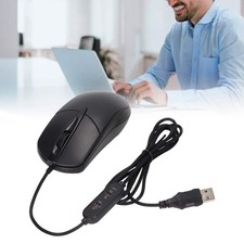 Heated Mouse 3 Levels Ergonomic 1600DPI Wired For OS X System picture