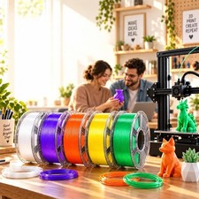 Glow in The Dark PLA+ 3D Printer Filament, 1.75mm Luminous PLA+ Filament, Glow B picture