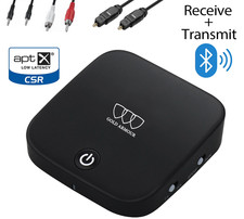 Bluetooth Transmitter Receiver 2 IN 1 Wireless Audio 3.5mm Jack Aux Adapter picture