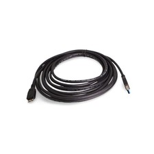 USB 3.0 Type A Male Micro B Male USB 3.0 Data Sync Charge Cable 15Ft Black picture