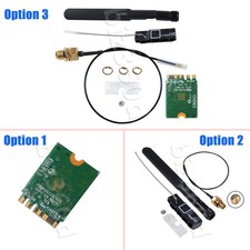 WiFi Bluetooth Module 00JT497 Antenna Kit For Lenovo M710Q M910Q M720Q M920Q USA picture