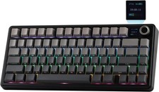 EPOMAKER X Aula F75 MAX Wireless Mechanical Keyboard with TFT (Black Gradient) picture
