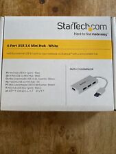 StarTech 4 Port USB C Hub 4x USB-A Ports (USB 3.0 SuperSpeed 5Gbps) - HB30C4ABW picture